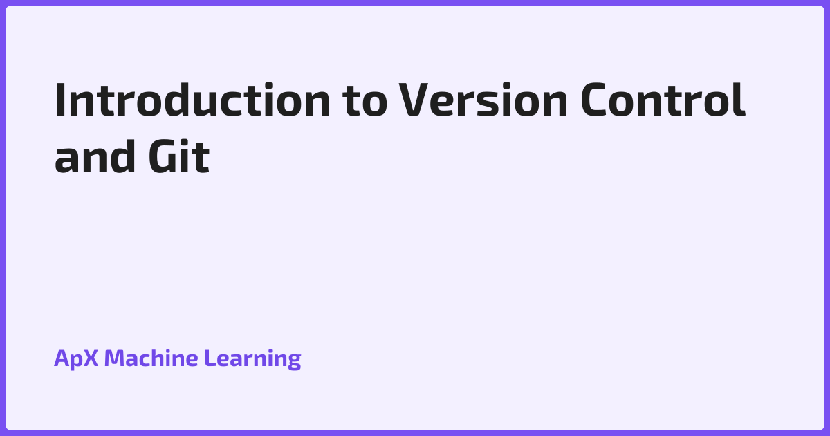 Quiz for Introduction to Version Control and Git