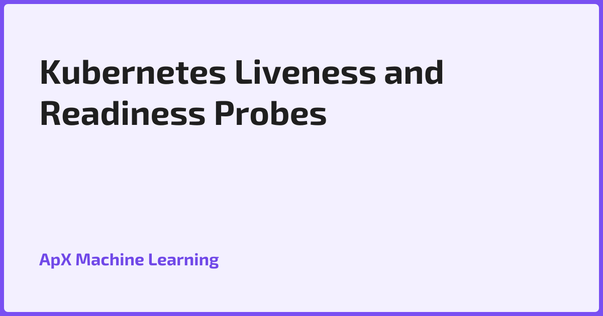 Kubernetes Liveness and Readiness Probes